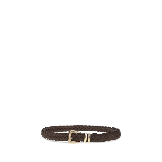 Brunello Cucinelli Leather woven Belt
