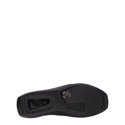 Alyx Black Leather Slippers Sandals