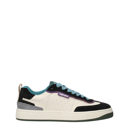 Kenzo Multicolor Leather Low Tops