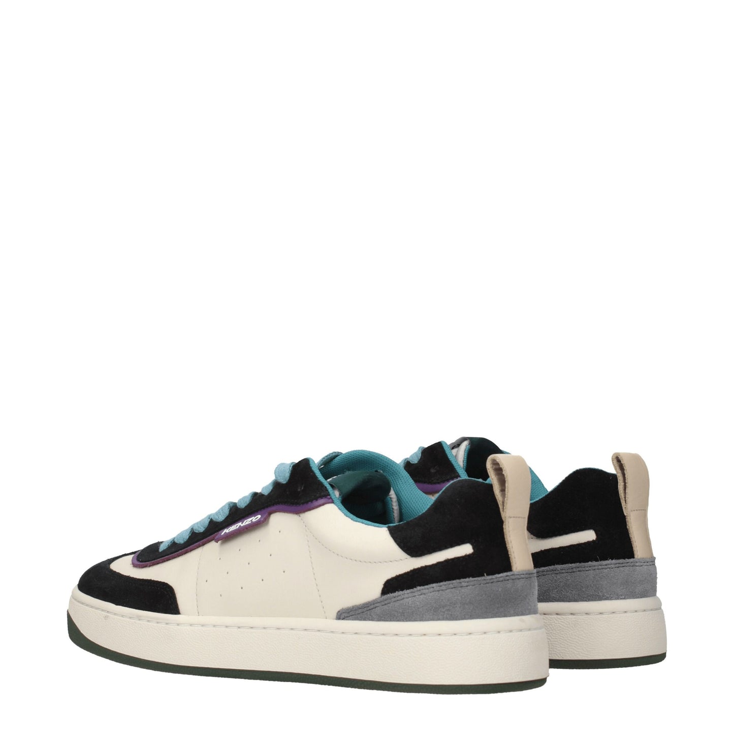 Kenzo Multicolor Leather Low Tops