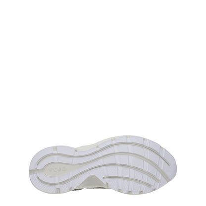 Veja Gray Fabric Athletic Sneakers