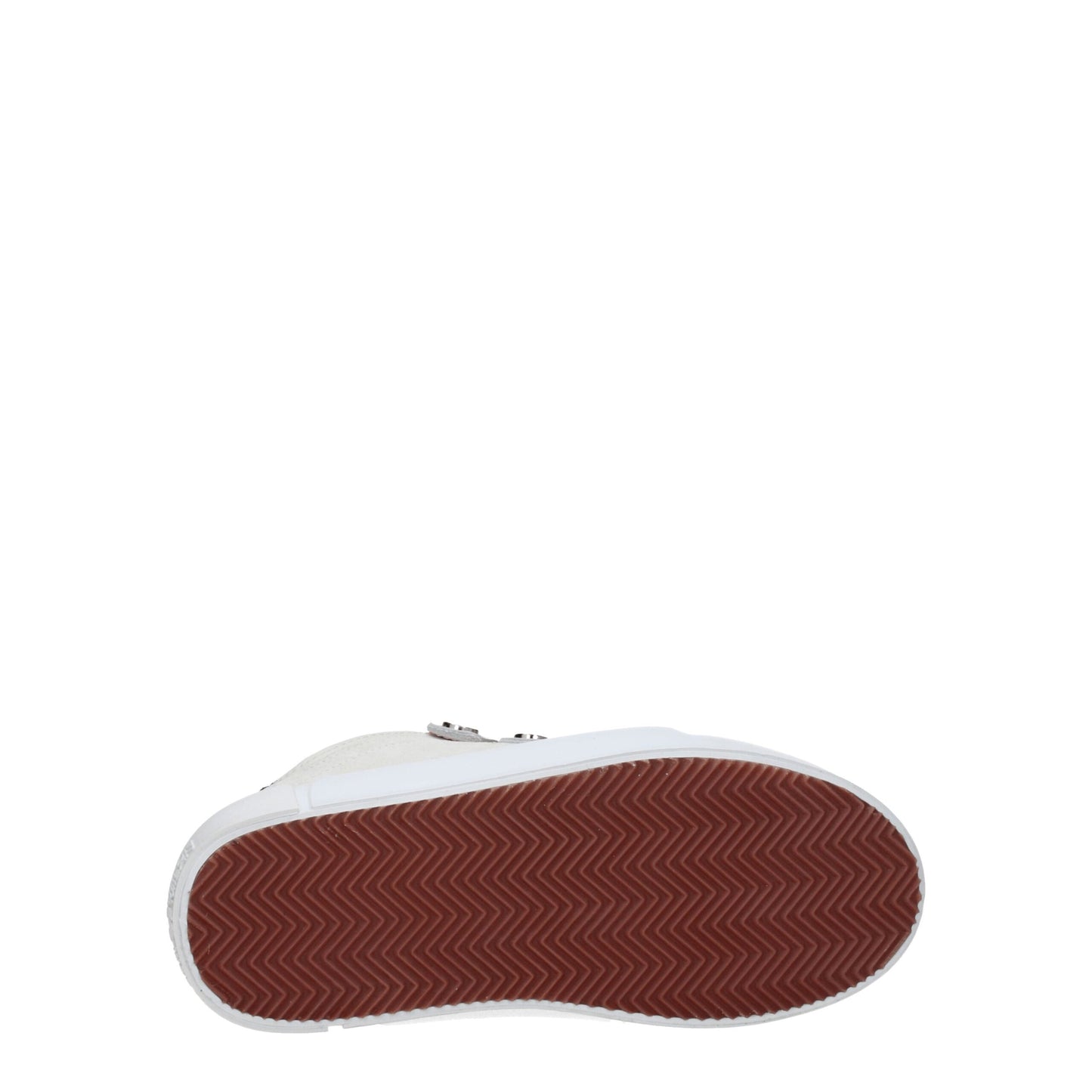 Marcelo Burlon Beige Leather Low Tops