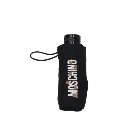Moschino Black Polyester Umbrellas