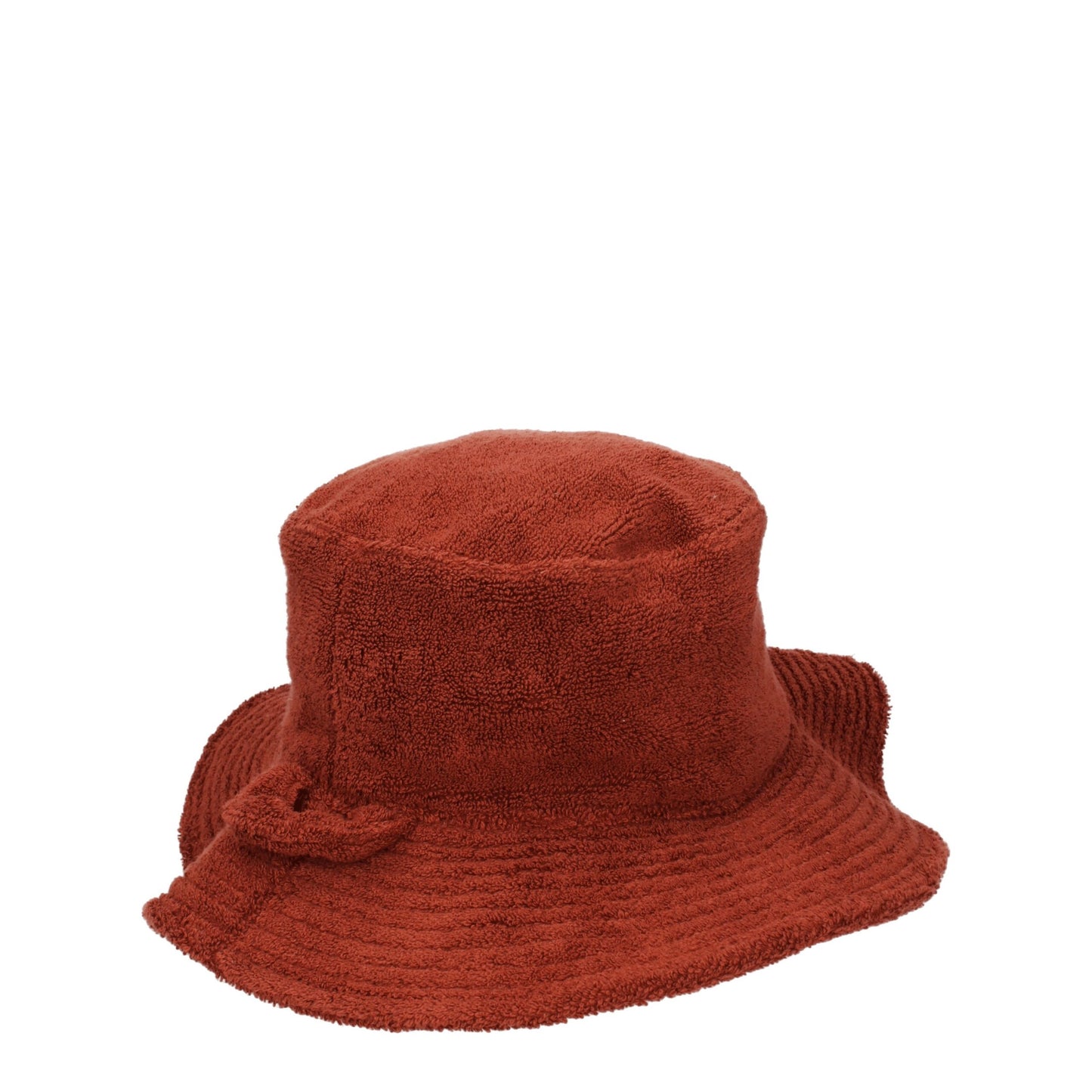 Jacquemus Brown Cotton Bucket Hats