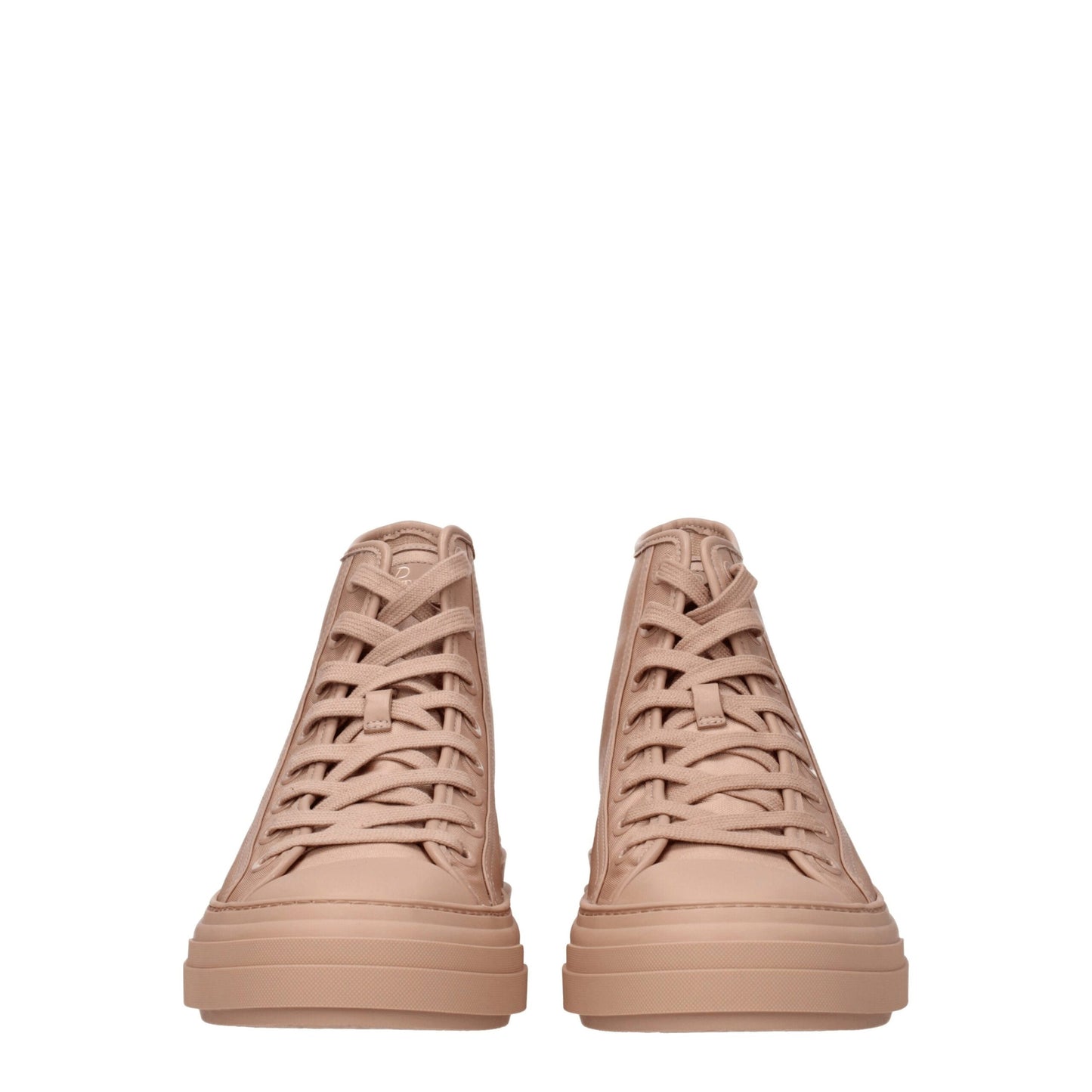 Valentino Garavani Pink Fabric High Tops