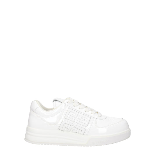 Givenchy White Leather Low Tops