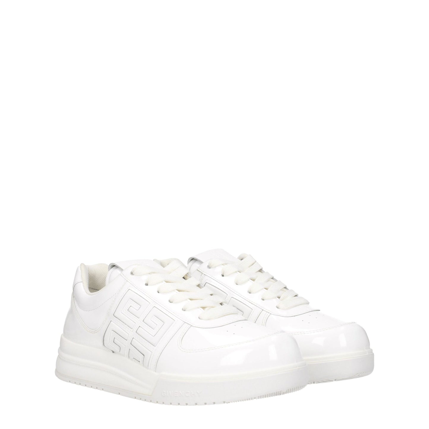 Givenchy White Leather Low Tops