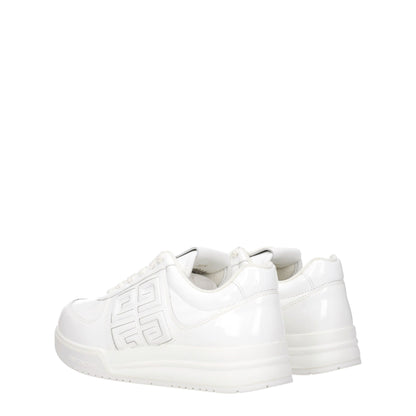Givenchy White Leather Low Tops