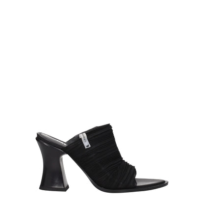 Premiata Black Fabric Platforms