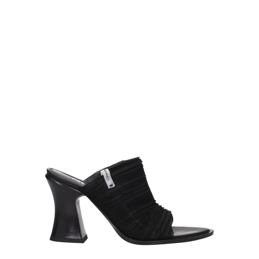 Premiata Black Fabric Platforms