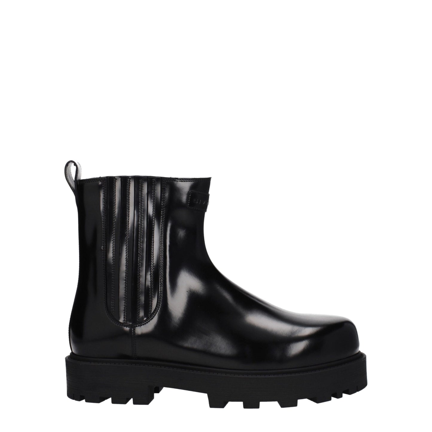 Givenchy Black Leather Ankle Boots