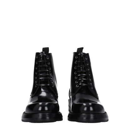 Christian Dior Black Leather Ankle Boots