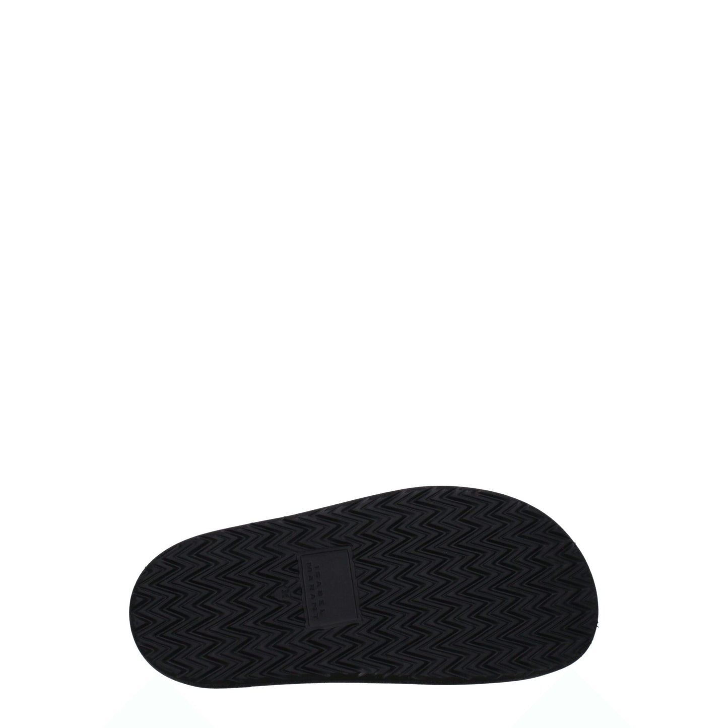 Isabel Marant Black Leather Slippers Sandals