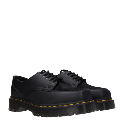Dr. Martens Black Leather Oxfords And Derbies
