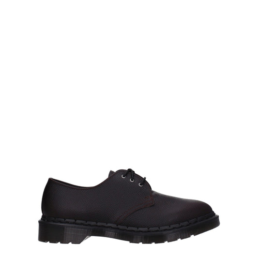 Dr. Martens Purple Leather Oxfords And Derbies