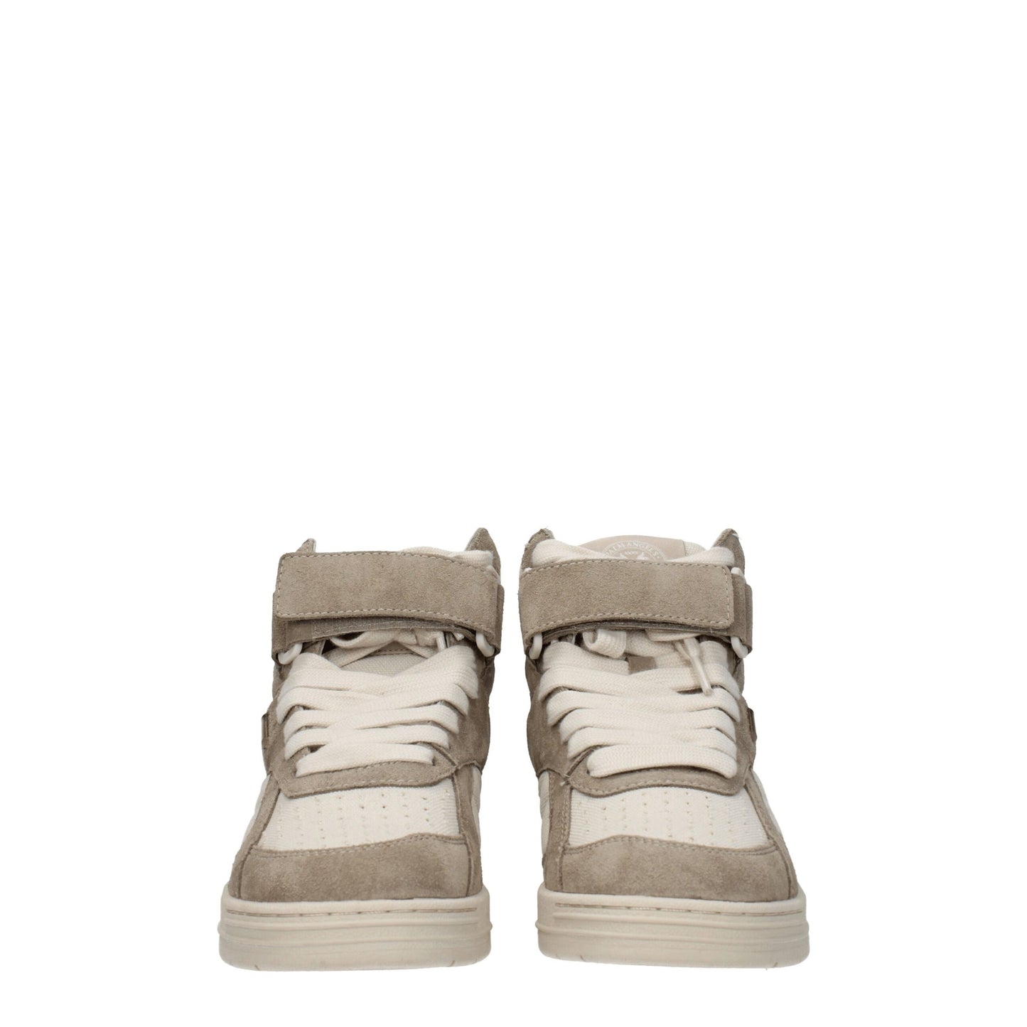 Palm Angels Beige Leather High Tops