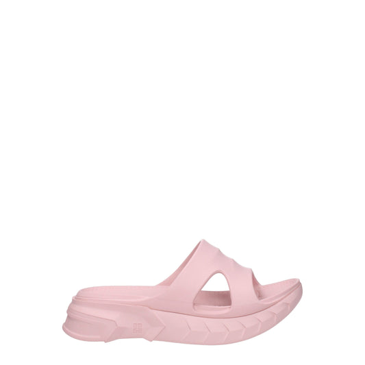 Givenchy Pink Cotton Slippers Sandals