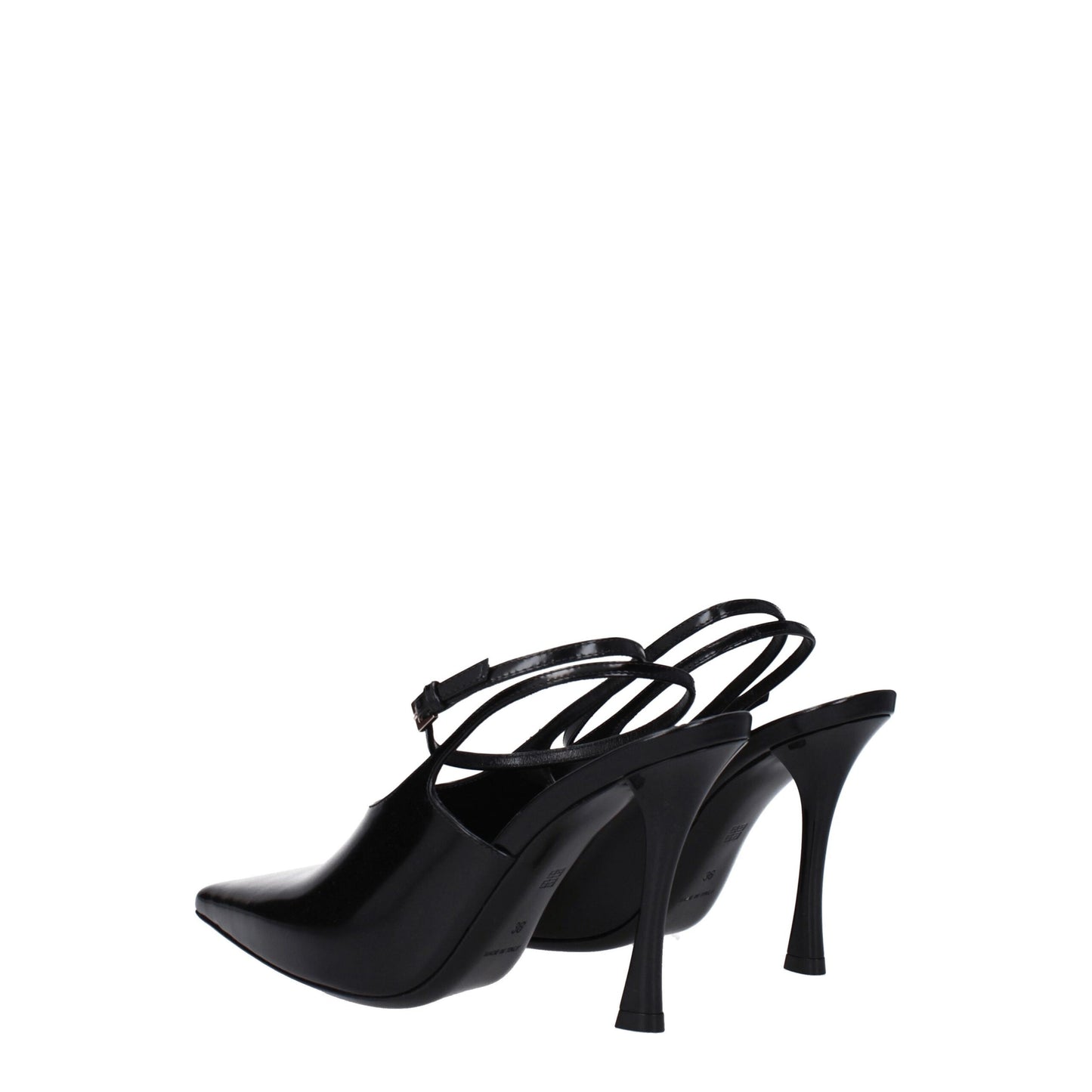 Givenchy Black Leather High Heel Pumps