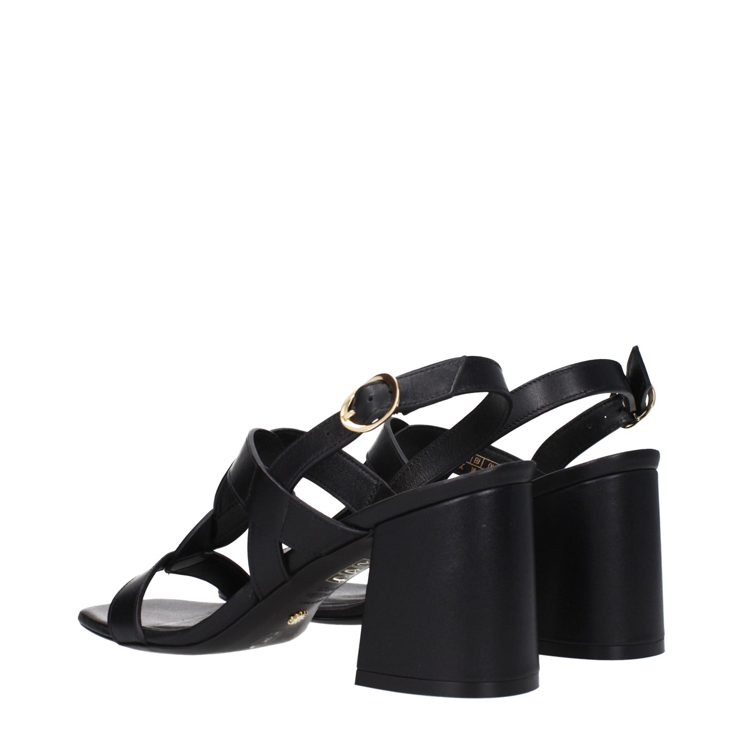 Stuart Weitzman Black Leather Platforms