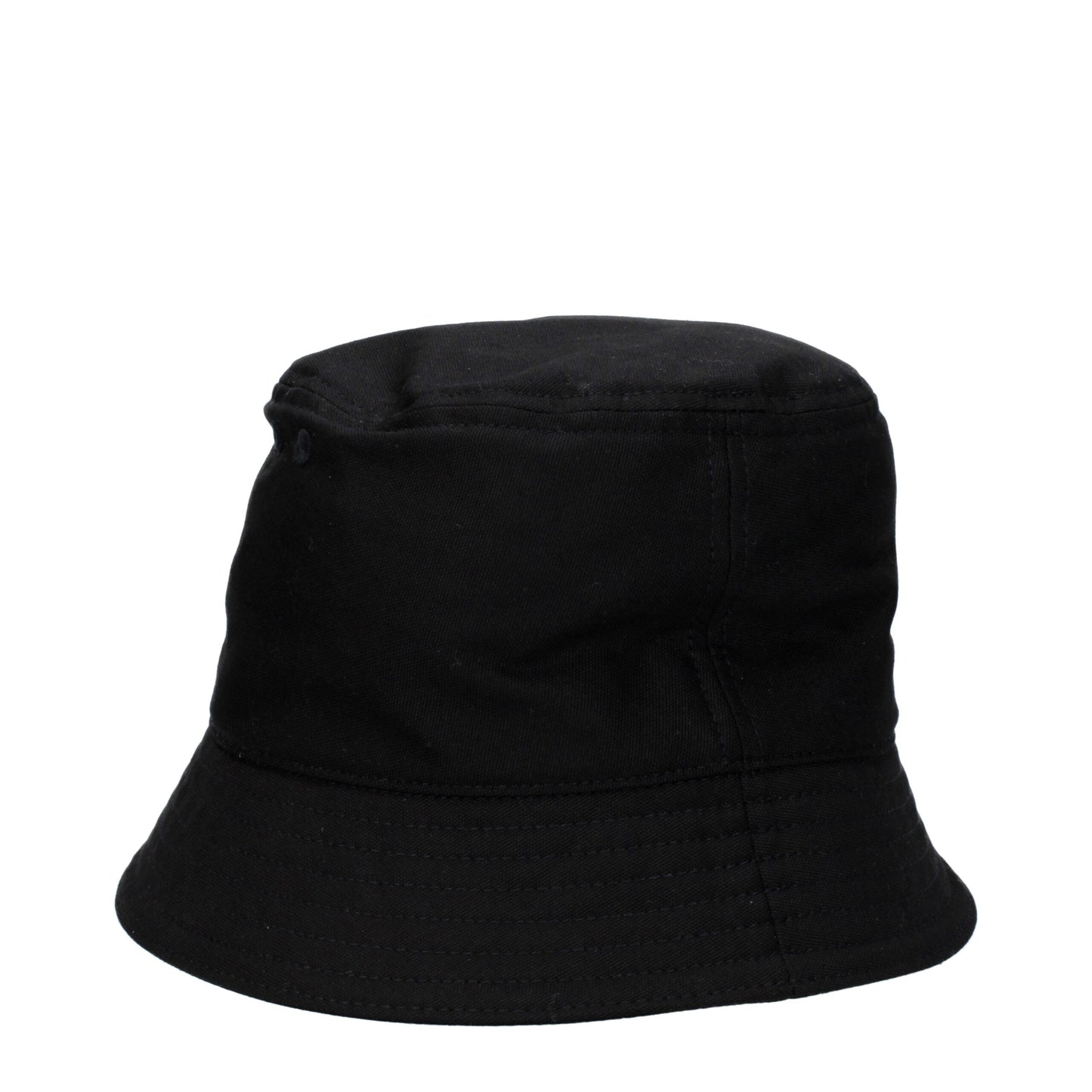 Valentino Garavani Black Cotton Bucket Hats