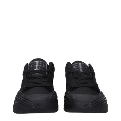 Givenchy Black Fabric Low Tops