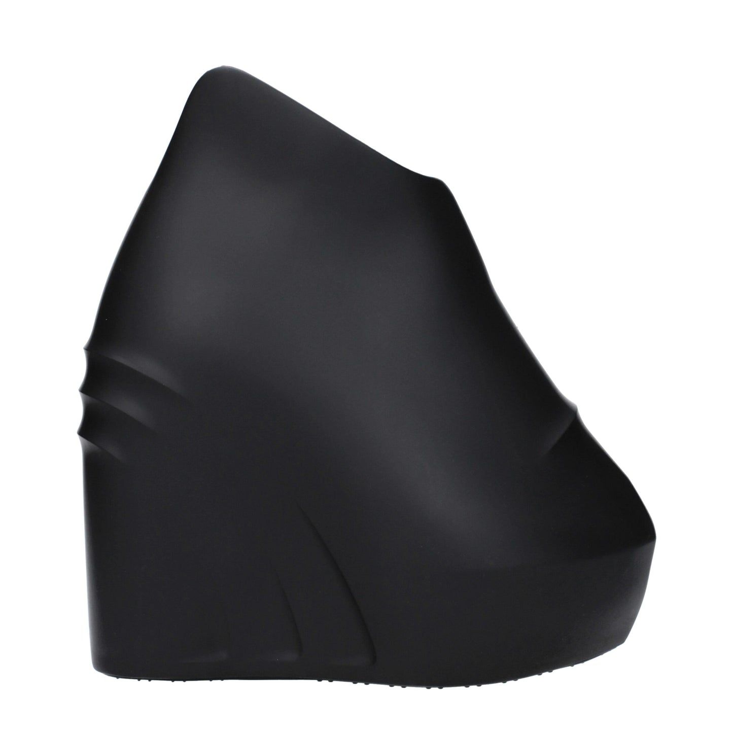 Givenchy Black Cotton Wedges Sandals