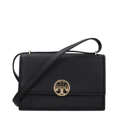 Tory Burch Black Leather Crossbody Bags