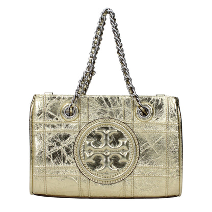 Tory Burch Gold Leather Handbags