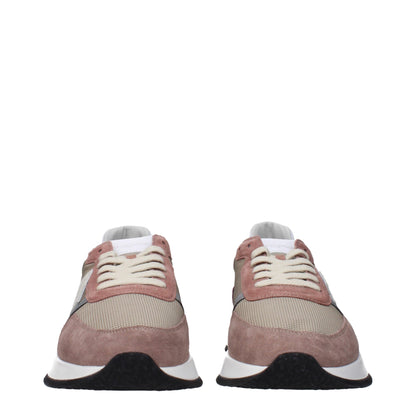 Philippe Model Beige Fabric Low Tops