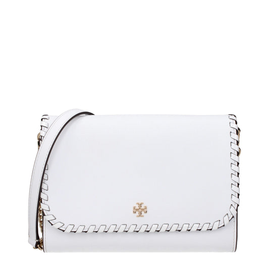 Tory Burch White Leather Clutch Bags