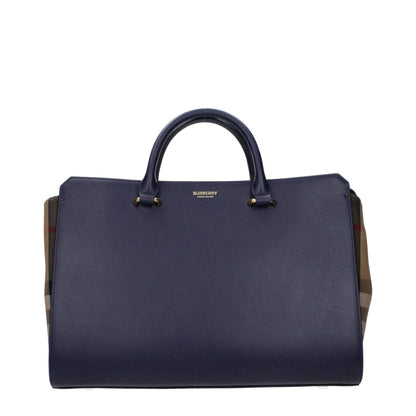 Burberry Blue Leather Handbags