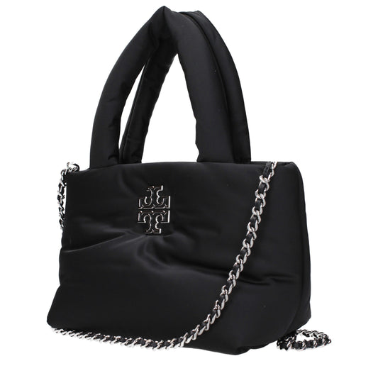 Tory Burch Black Fabric Handbags