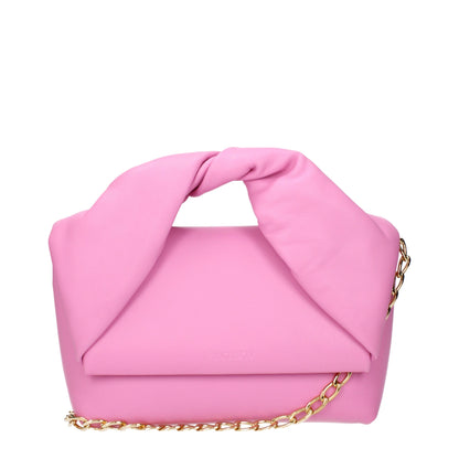 Jw Anderson Pink Leather Handbags