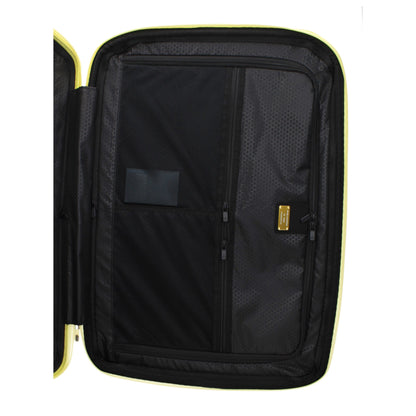Piquadro Yellow Polycarbonate Luggage And Travel
