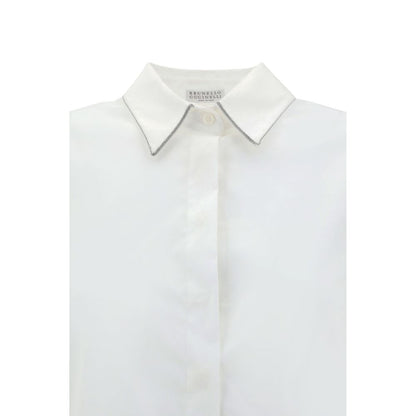 Brunello Cucinelli Shirt with iconic jewelry details