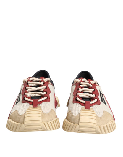 Dolce & Gabbana Multicolor Low Top NS1 Men Sneakers Shoes