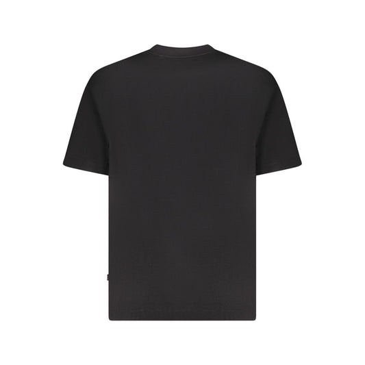 Guess Jeans Black Cotton Men Oversize T-Shirt