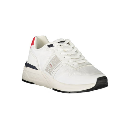 Blauer White Polyester Men Sneaker