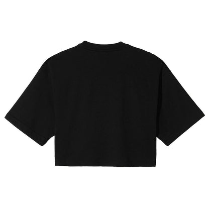 Comme Des Fuckdown Black Cotton Women T-Shirt