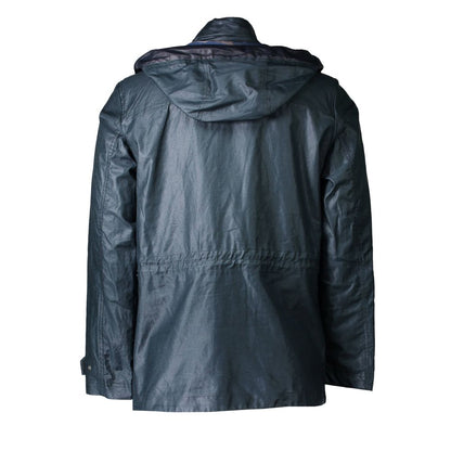 Geox Green Polyester Men Jacket