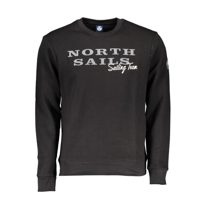 North Sails Black Cotton Sweater