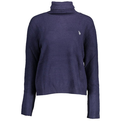 U.S. POLO ASSN. Blue Nylon Sweater