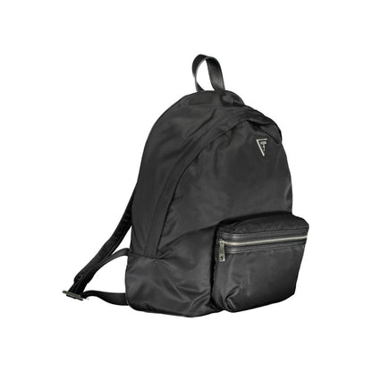 Guess Jeans Black Polyamide Backpack