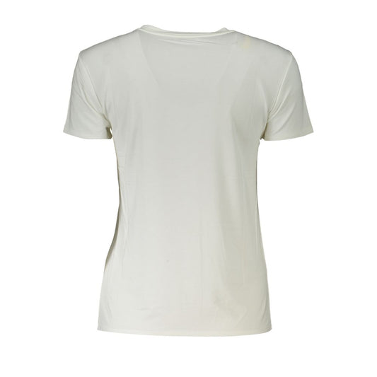 Patrizia Pepe White Organic Cotton Women T-Shirt
