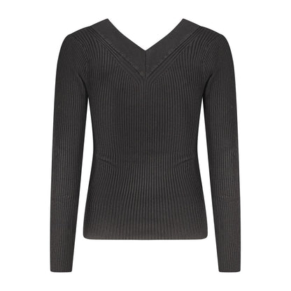 Guess Jeans Black Viscose Sweater