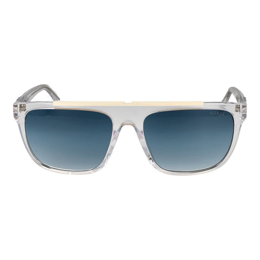Guess Transparent Men Sunglass
