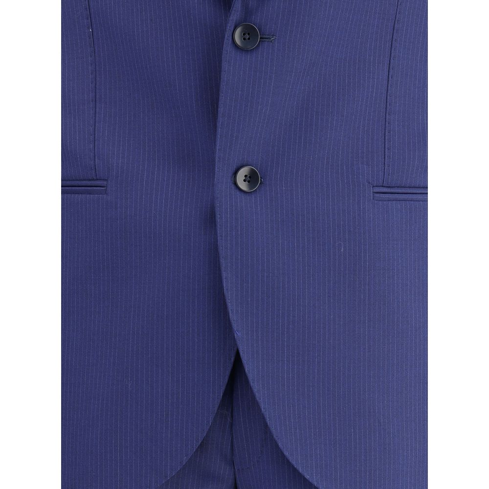Gi Capri Striped Virgin Wool Suit