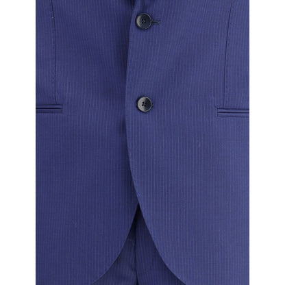 Gi Capri Striped Virgin Wool Suit
