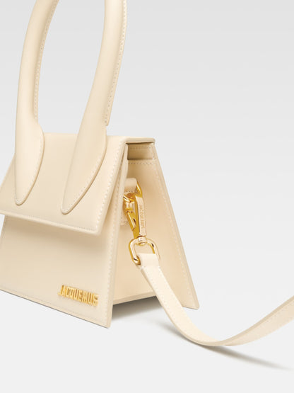 Jacquemus Le Chiquito Moyen Ivory Bag