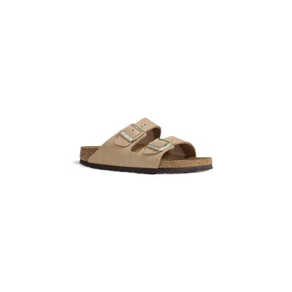Birkenstock Beige Nubuc Leather Sandal